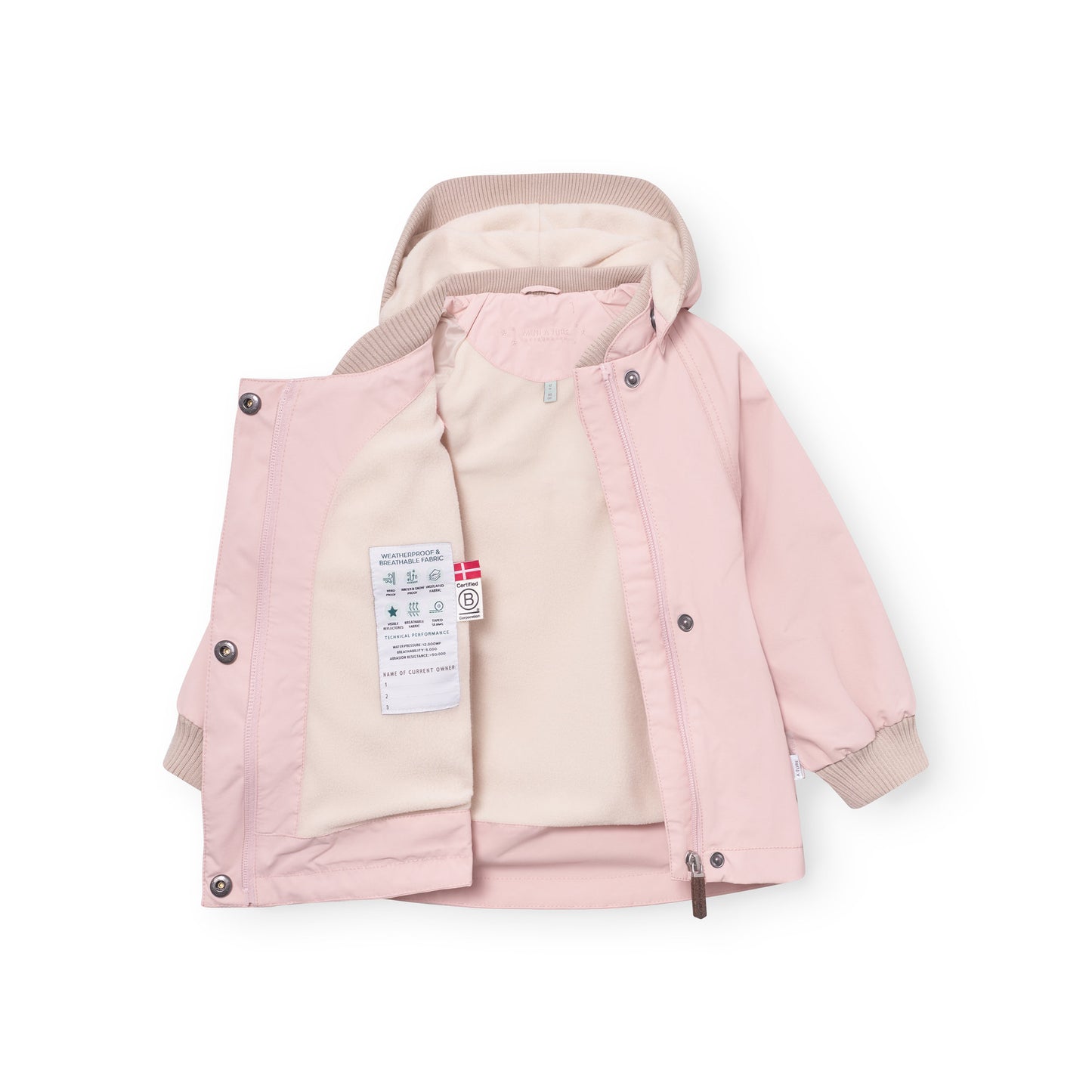Mini A Ture MATWAI fleece lined jacket. GRS