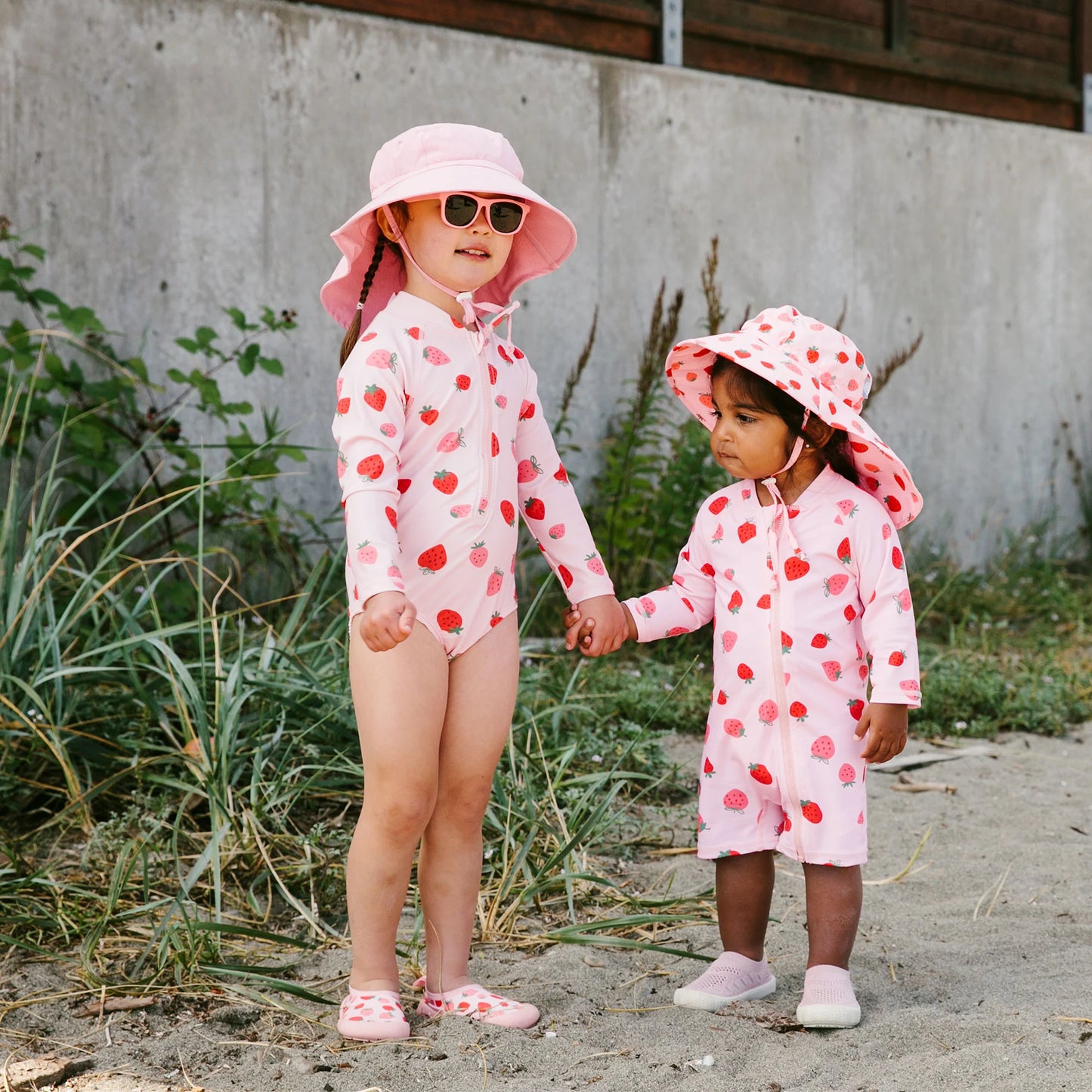 Jan and Jul  | Kids Water Shoes - Pink Strawberry