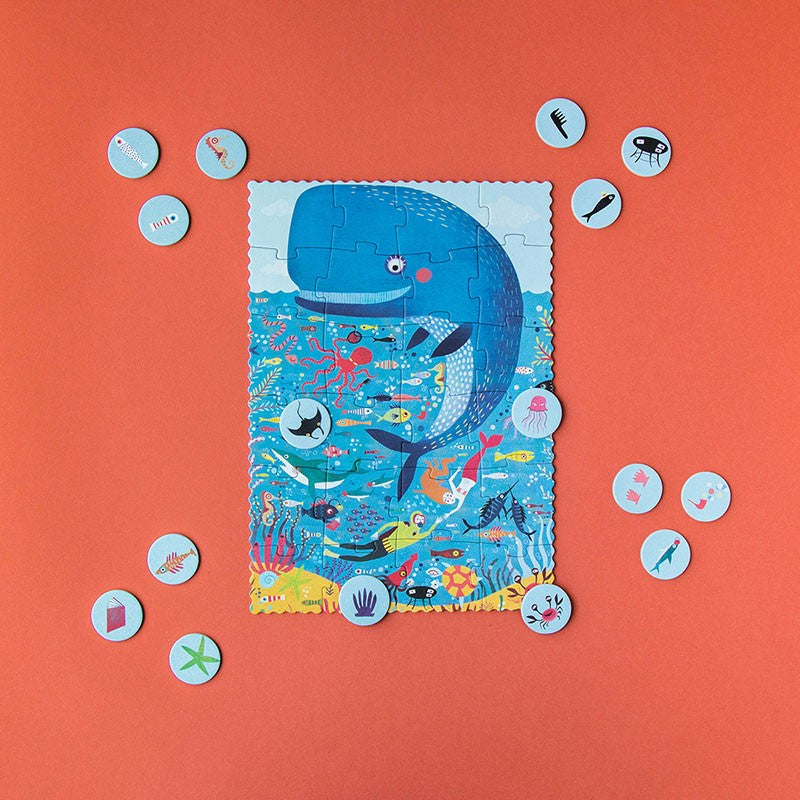 LONDJI Pocket Puzzle - My Little Ocean