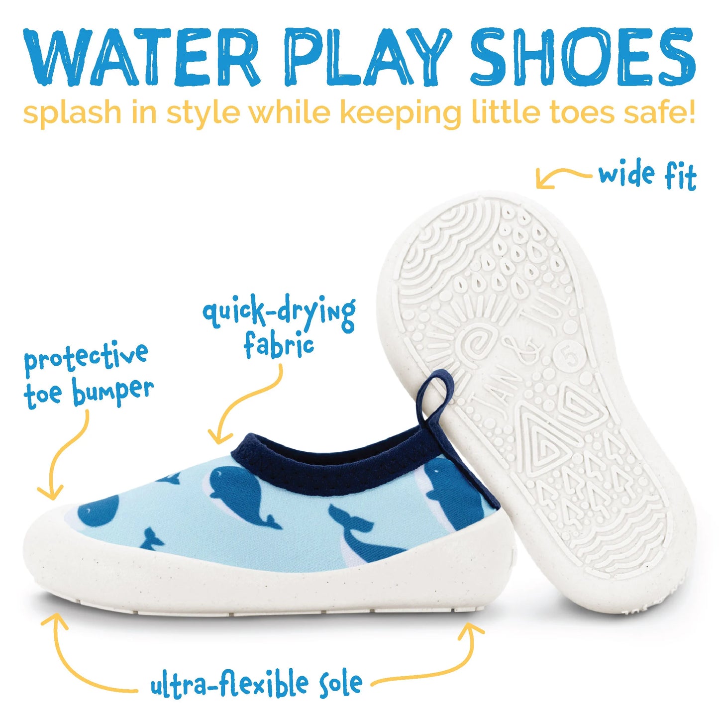 Jan and Jul  | Kids Water Shoes - Lavender Ice Cream