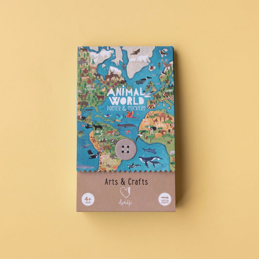 LONDJI Stickers - Animal World Poster & Stickers