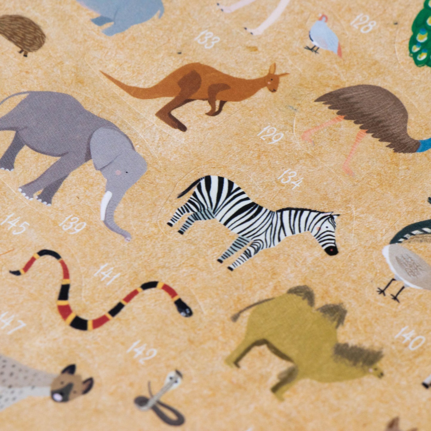 LONDJI Stickers - Animal World Poster & Stickers