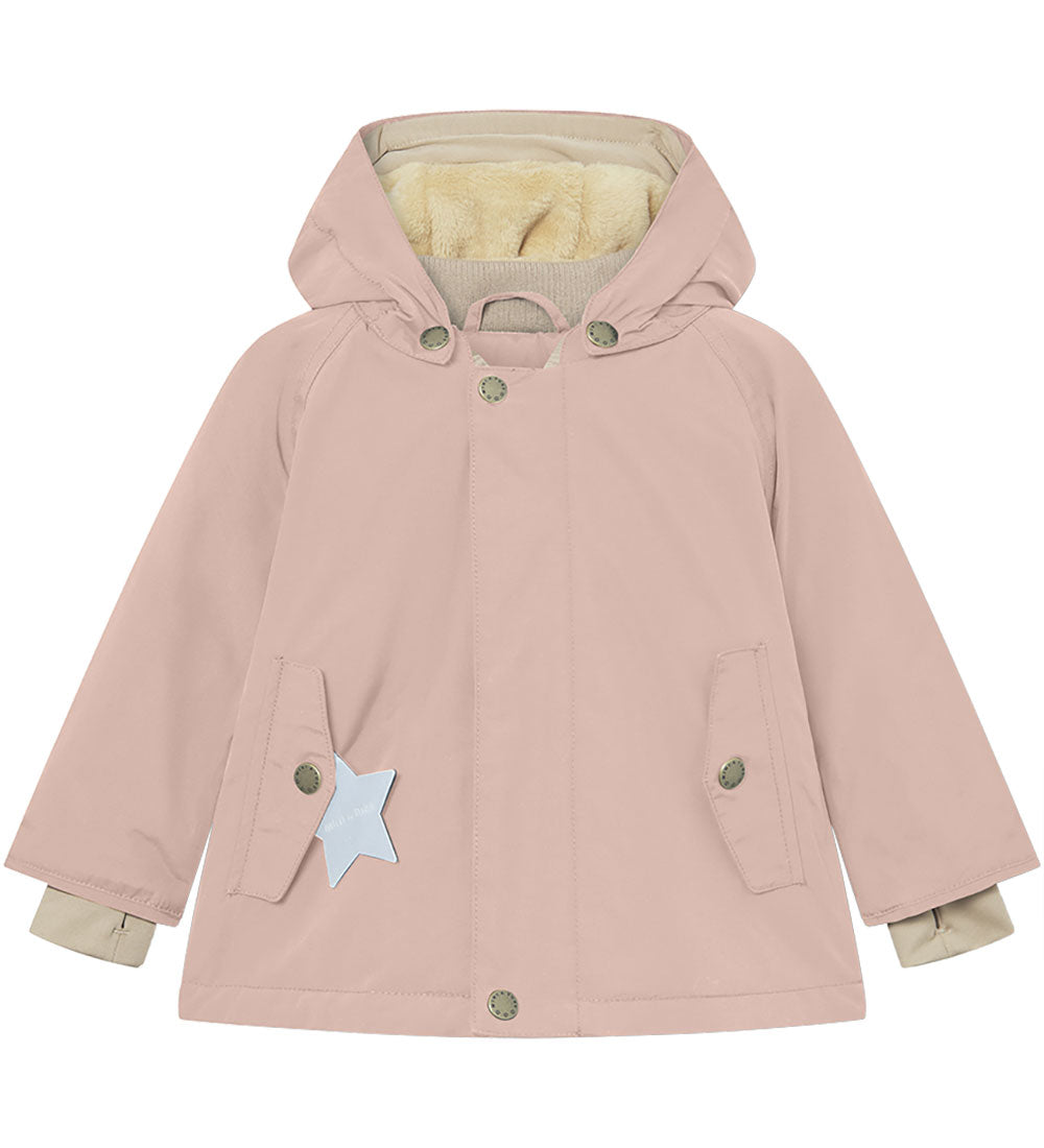 Mini A Ture MATWALLY fleece lined spring jacket. GRS Adobe rose