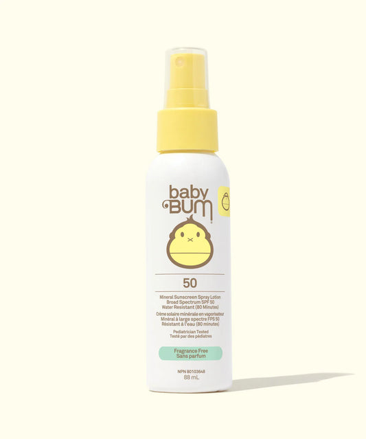 SUN BUM Baby Bum Mineral SPF 50 Sunscreen Spray