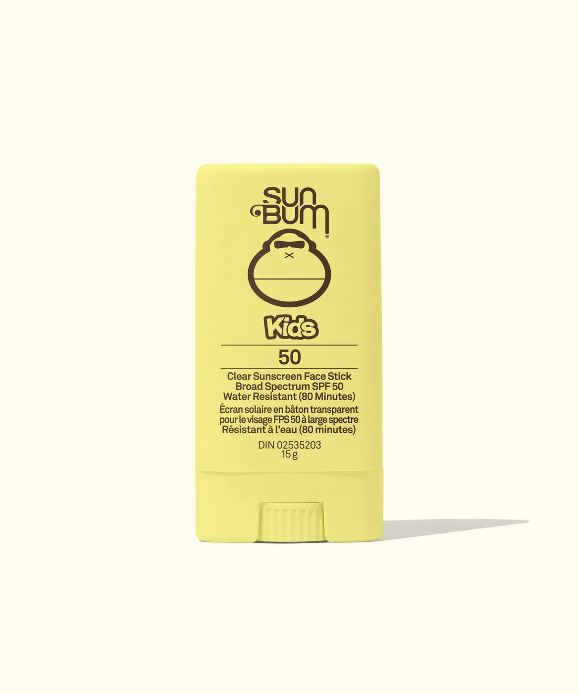SUN BUM Kids SPF 50 Clear Sunscreen Face Stick