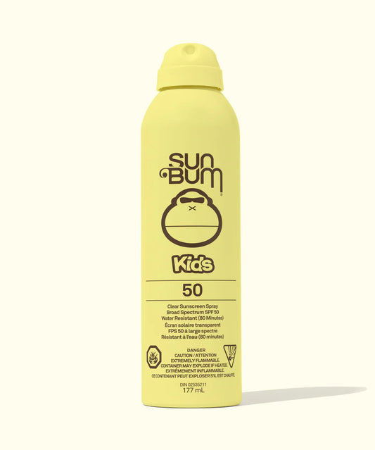 SUN BUM Kids SPF 50 Clear Sunscreen Spray