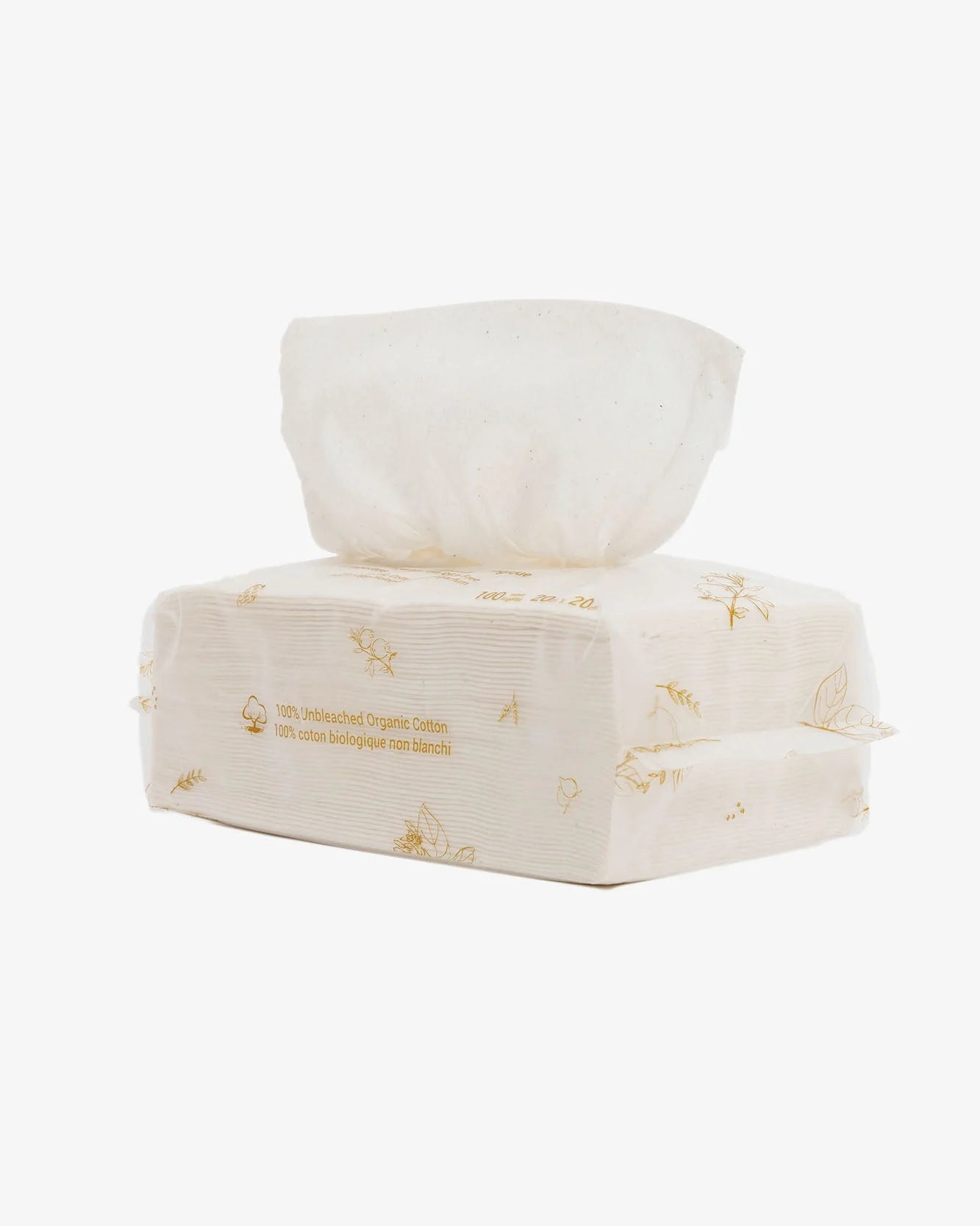 BLARA ORGANIC Organic Cotton Dry Wipes (100 Sheets/Pack)