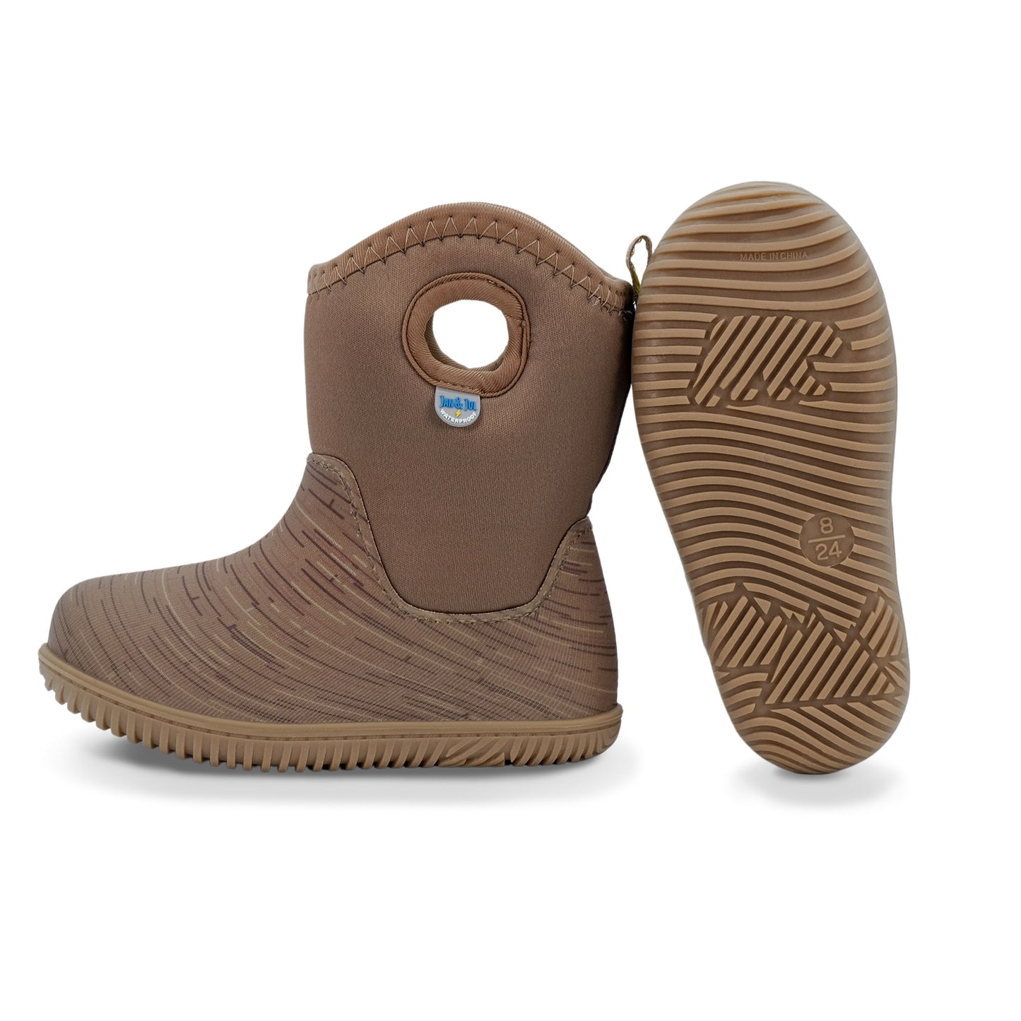 Jan and Jul  | Toasty-Dry Lite Winter Boots Brown Birch