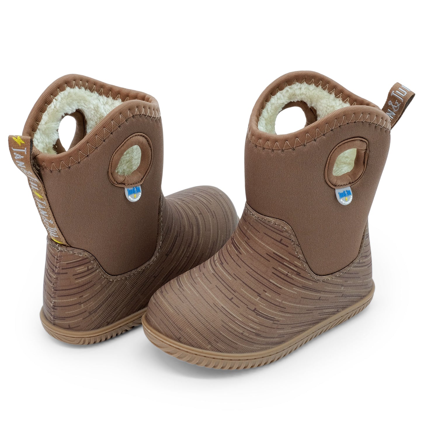 Jan and Jul  | Toasty-Dry Lite Winter Boots Brown Birch