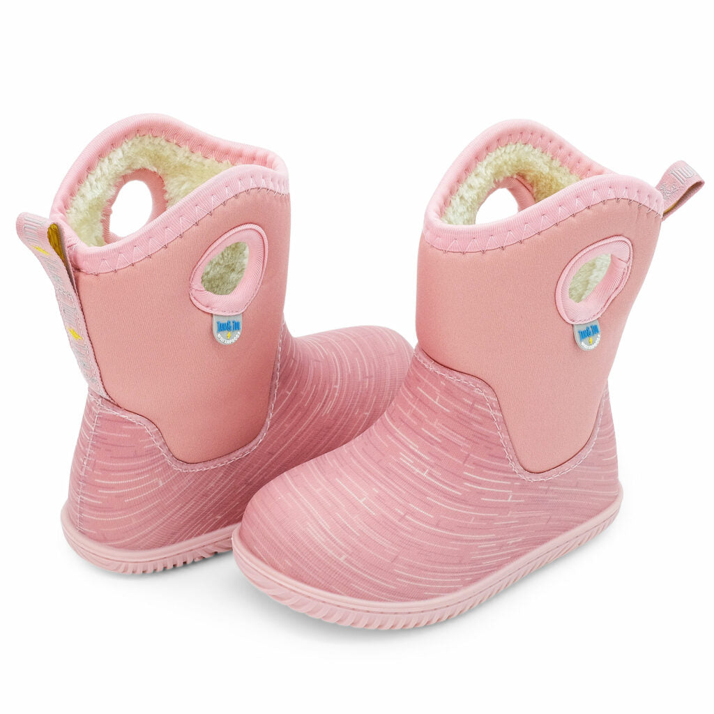 Jan and Jul  | Toasty-Dry Lite Winter Boots Dusty Pink Birch