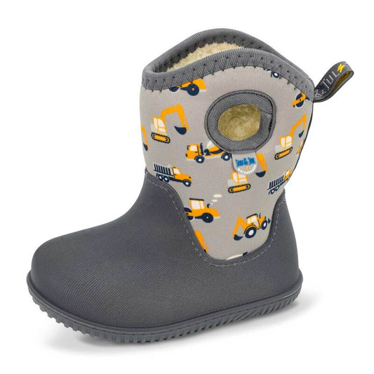 Jan and Jul  | Toasty-Dry Lite Winter Boots Grey Construction