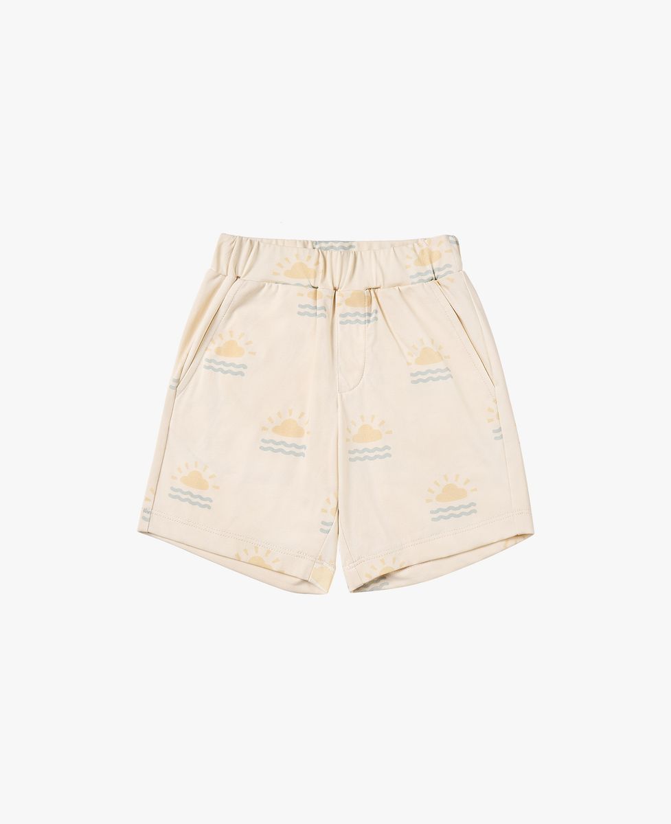 Petite Revery Quick Dry Cooling Cotton Shorts - Hello Sunshine!