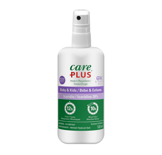 Care Plus® Insect Repellent - Icaridin Spray Kids and Baby - 100ml