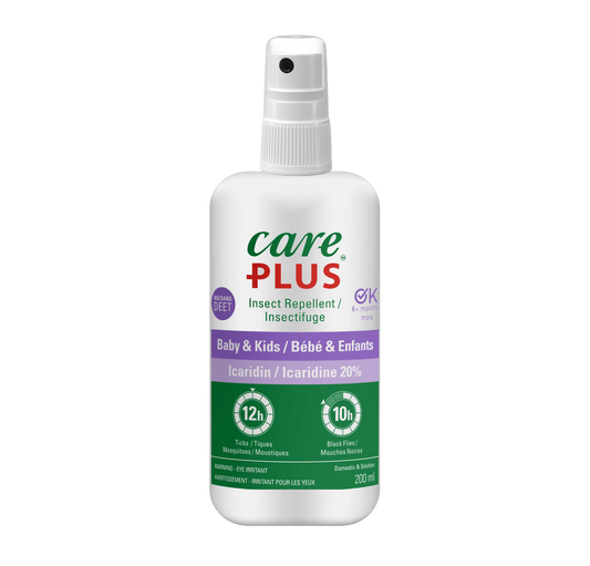 Care Plus® Insect Repellent - Icaridin Spray Kids and Baby - 200ml