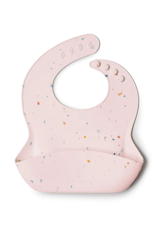 LOULOU LOLLIPOP Silicone Bib - Confetti