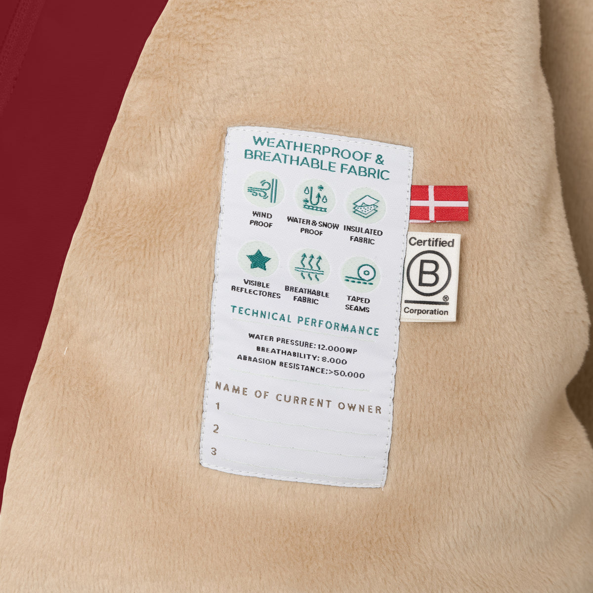 Mini A Ture MATWANG fleece lined winter jacket fur. GRS