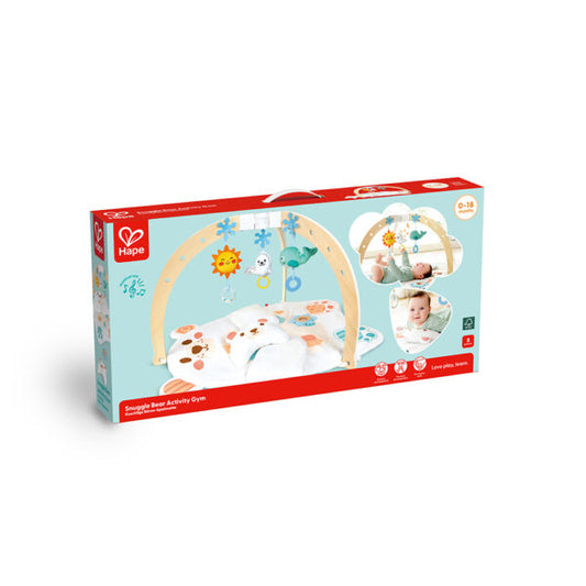 Hape® SNUGGLE BEAR ACTIVITY GYM
