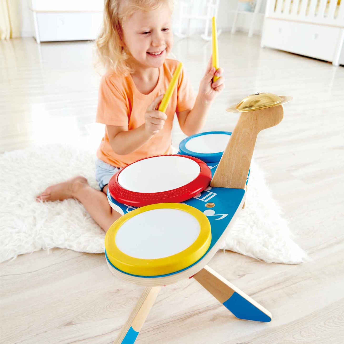 Hape® DRUM & CYMBAL SET