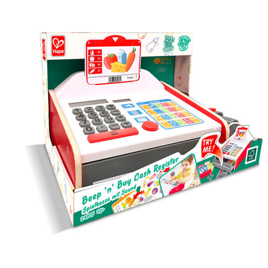 Hape® BEEP ”N” BUY CASH REGISTER