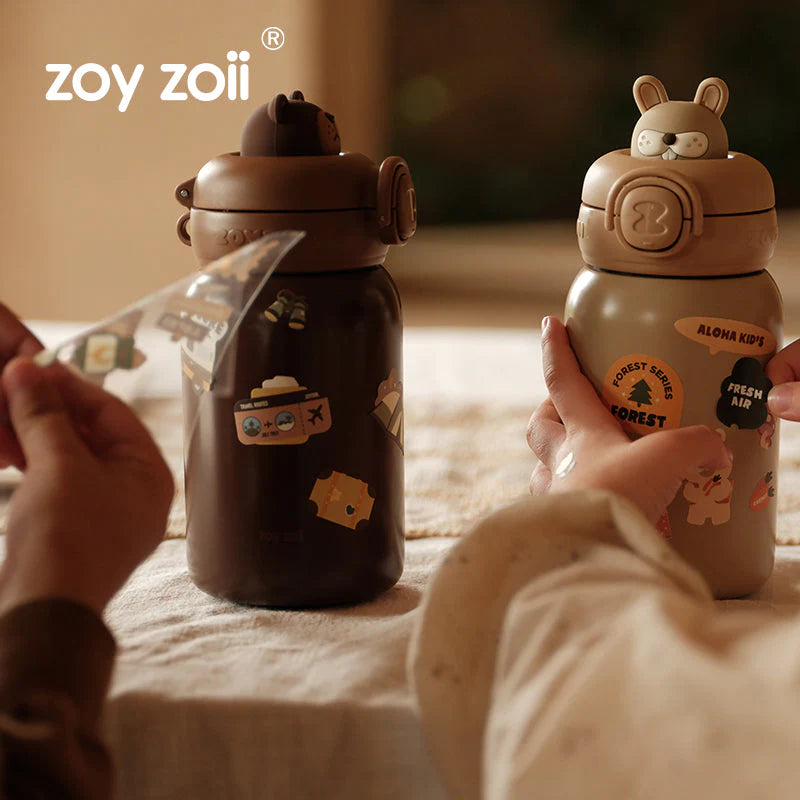 Zoyzoii Animal Series Water Bottle (Fox)