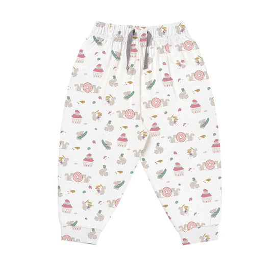 Nest Designs Harem Pants (Avocado Bamboo) - Very Squirrelly