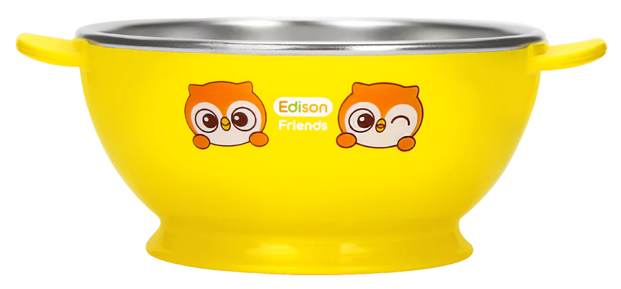EDISON NON-SLIP STAINLESS RICE BOWL