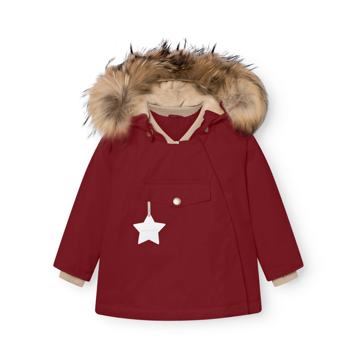 Mini A Ture MATWANG fleece lined winter jacket fur. GRS