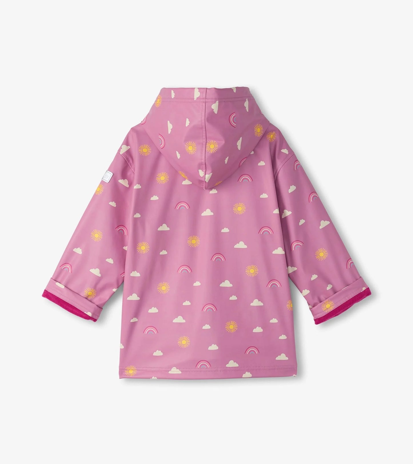 Hatley kids sun charms zip up rain jacket