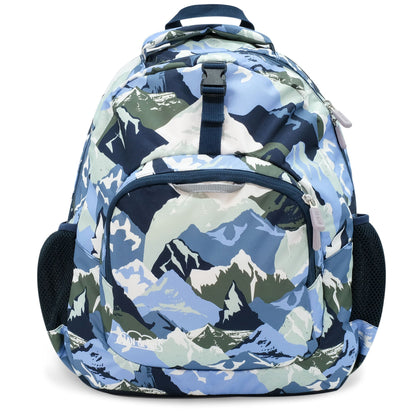 Jan & Jul Little Xplorer Kids Backpack in Cool Peaks - front view