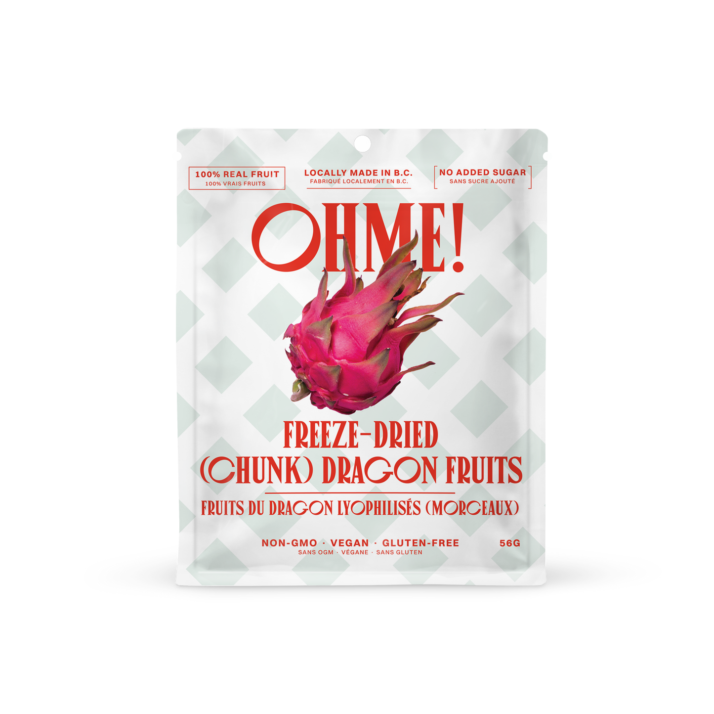 OHME! Freeze-Dried DRAGONFRUIT