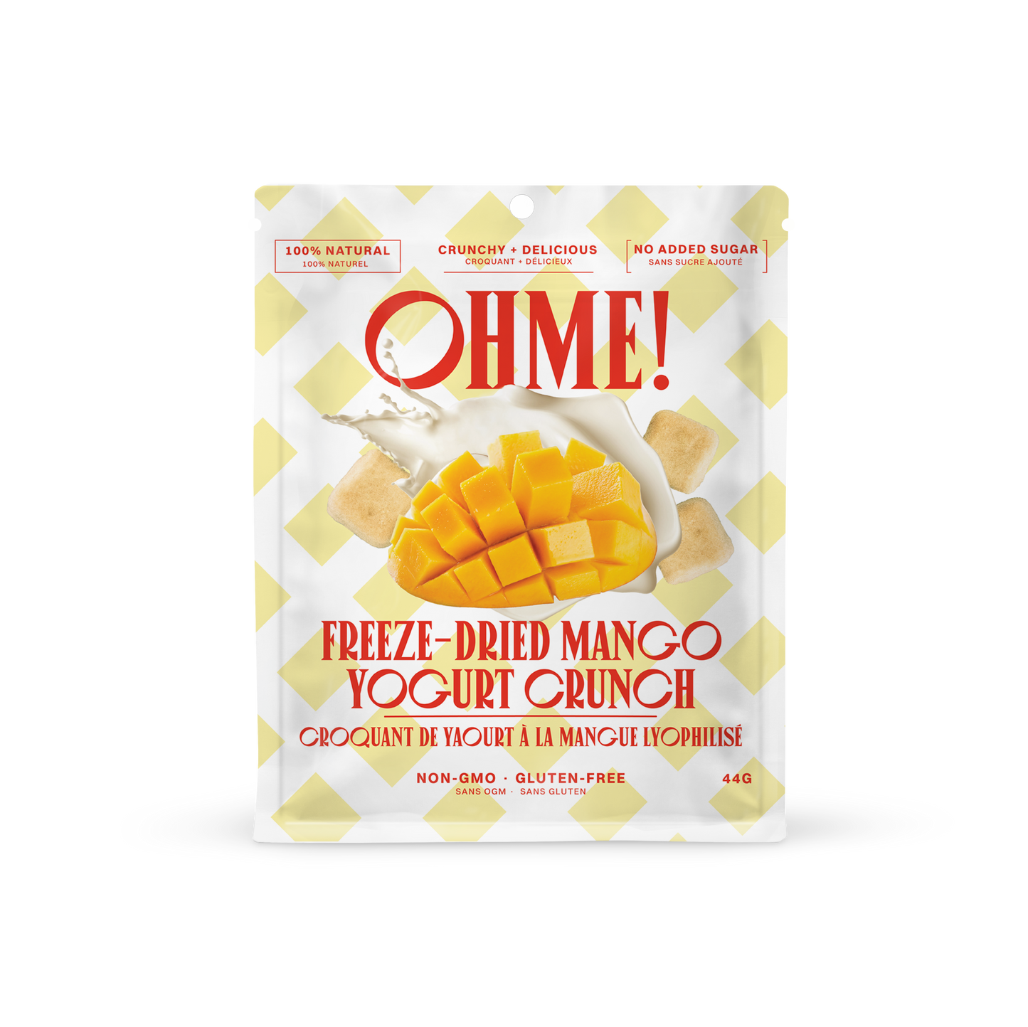 OHME! Freeze-Dried MANGO Yogurt Crunch