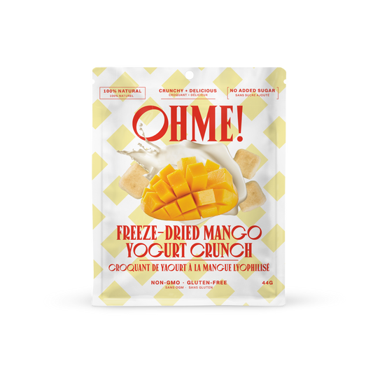 OHME! Freeze-Dried MANGO Yogurt Crunch