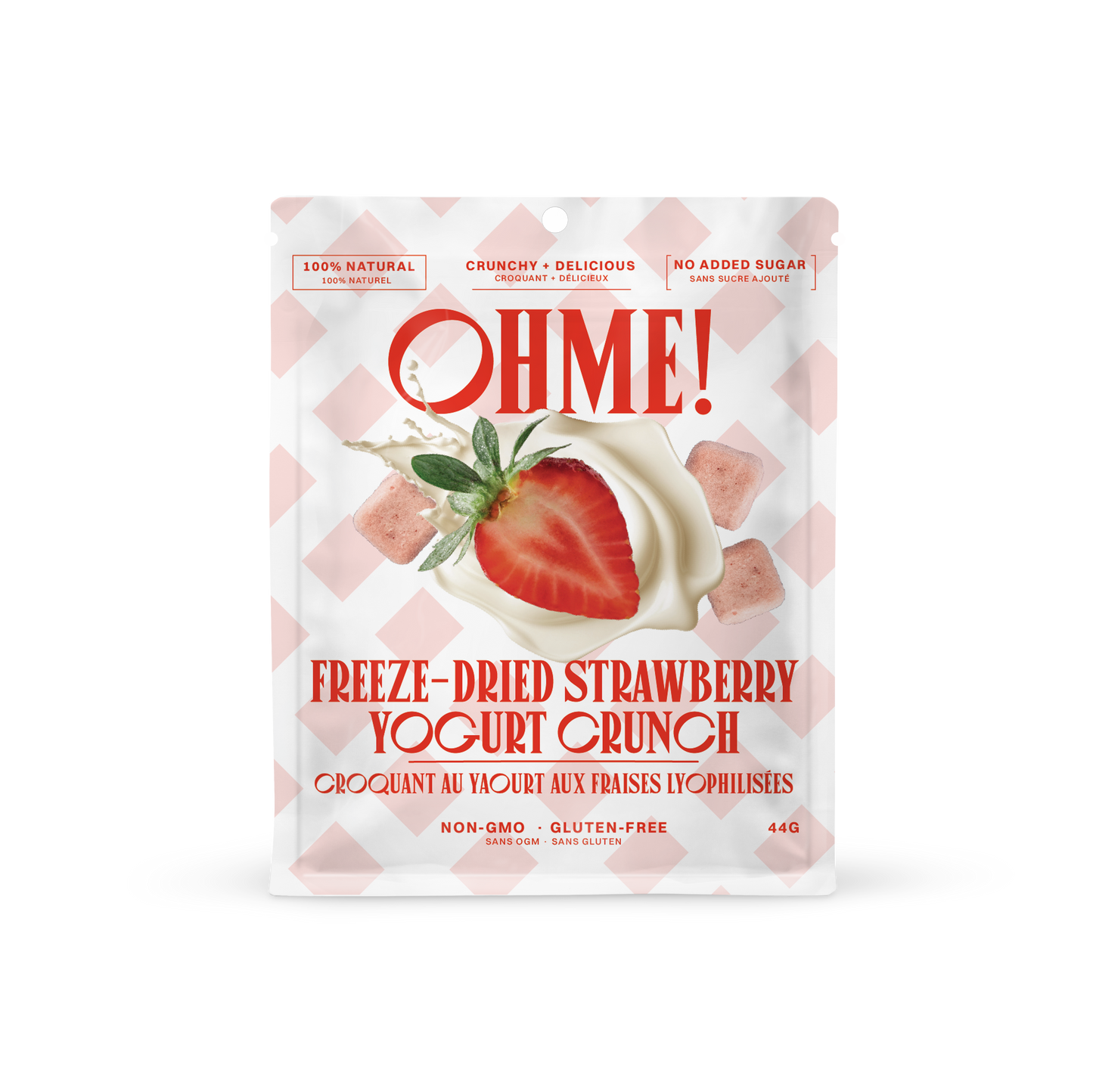 OHME! Freeze-Dried Strawberry Yogurt Crunch