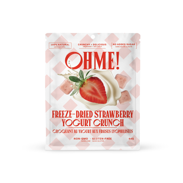 OHME Strawberry Yogurt Crunch - packaging front
