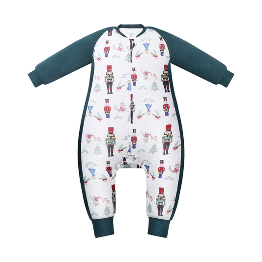 Nest Designs 2.5 TOG Long Sleeve Footed Sleep Bag - Nutcracker