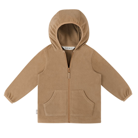 Jan and Jul  Soft Brown | Fleece Jacket