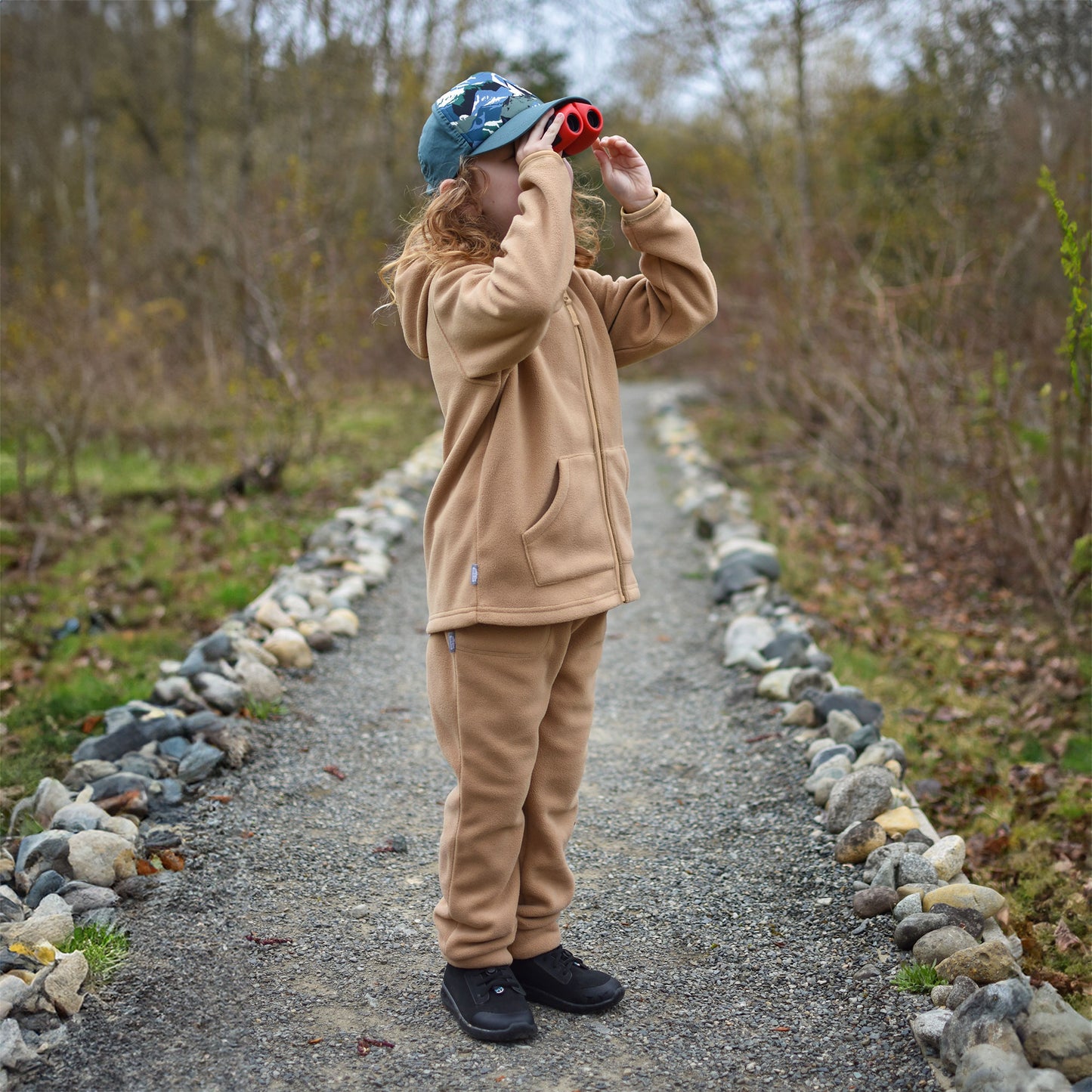 Jan and Jul  Soft Brown | Fleece Jacket