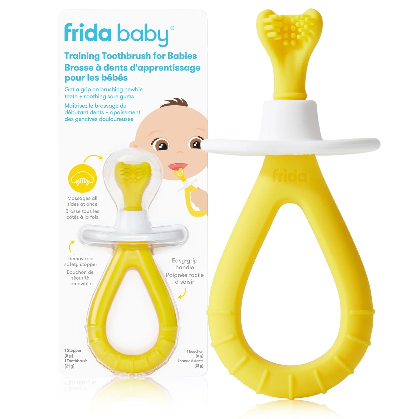 FRIDA BABY Training Toothbrush for Babies