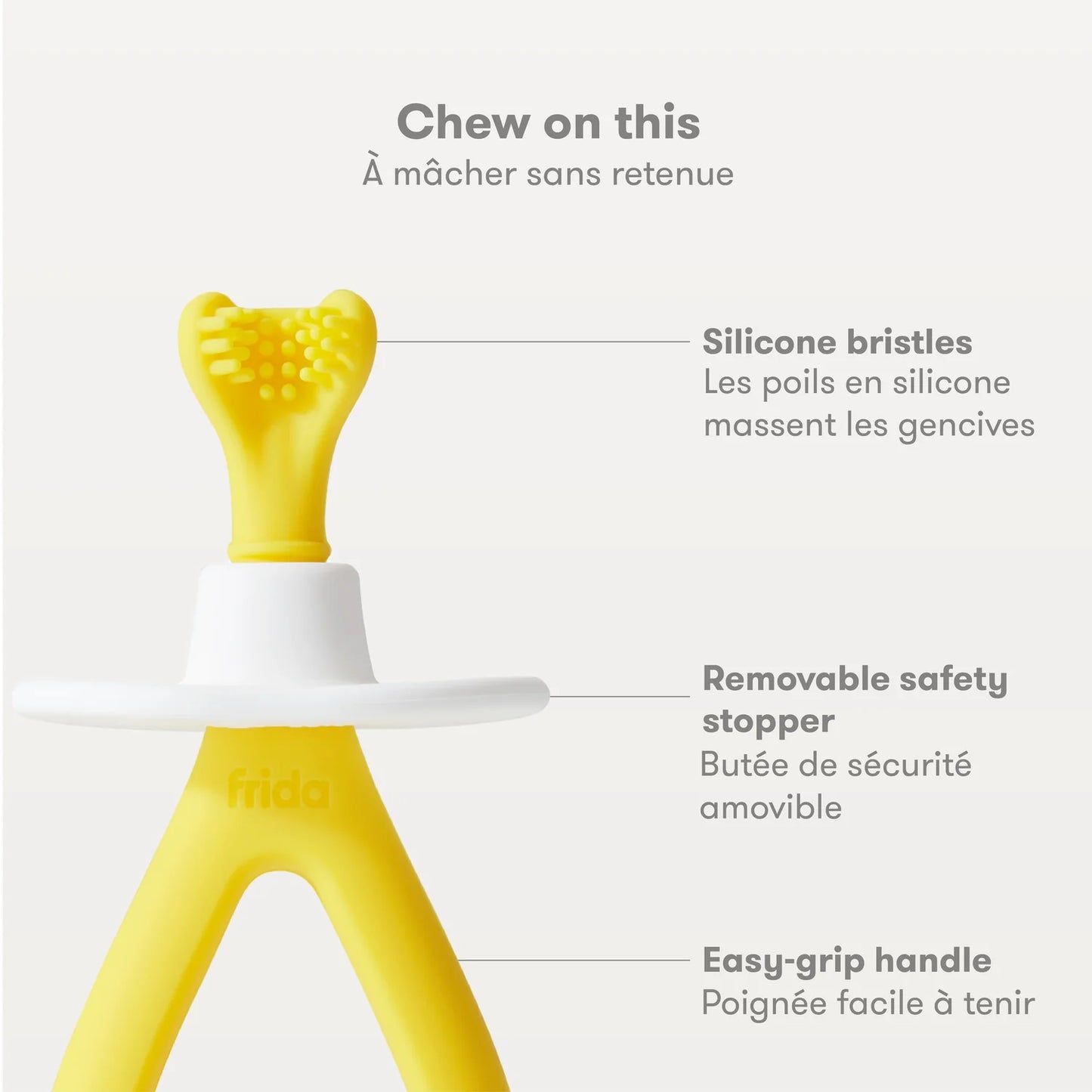 FRIDA BABY Training Toothbrush for Babies