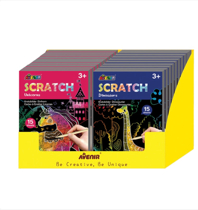 Avenir MINI SCRATCH BOOK