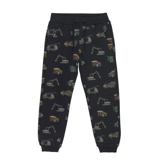 Minymo Pants Sweat AOP - Dark Navy