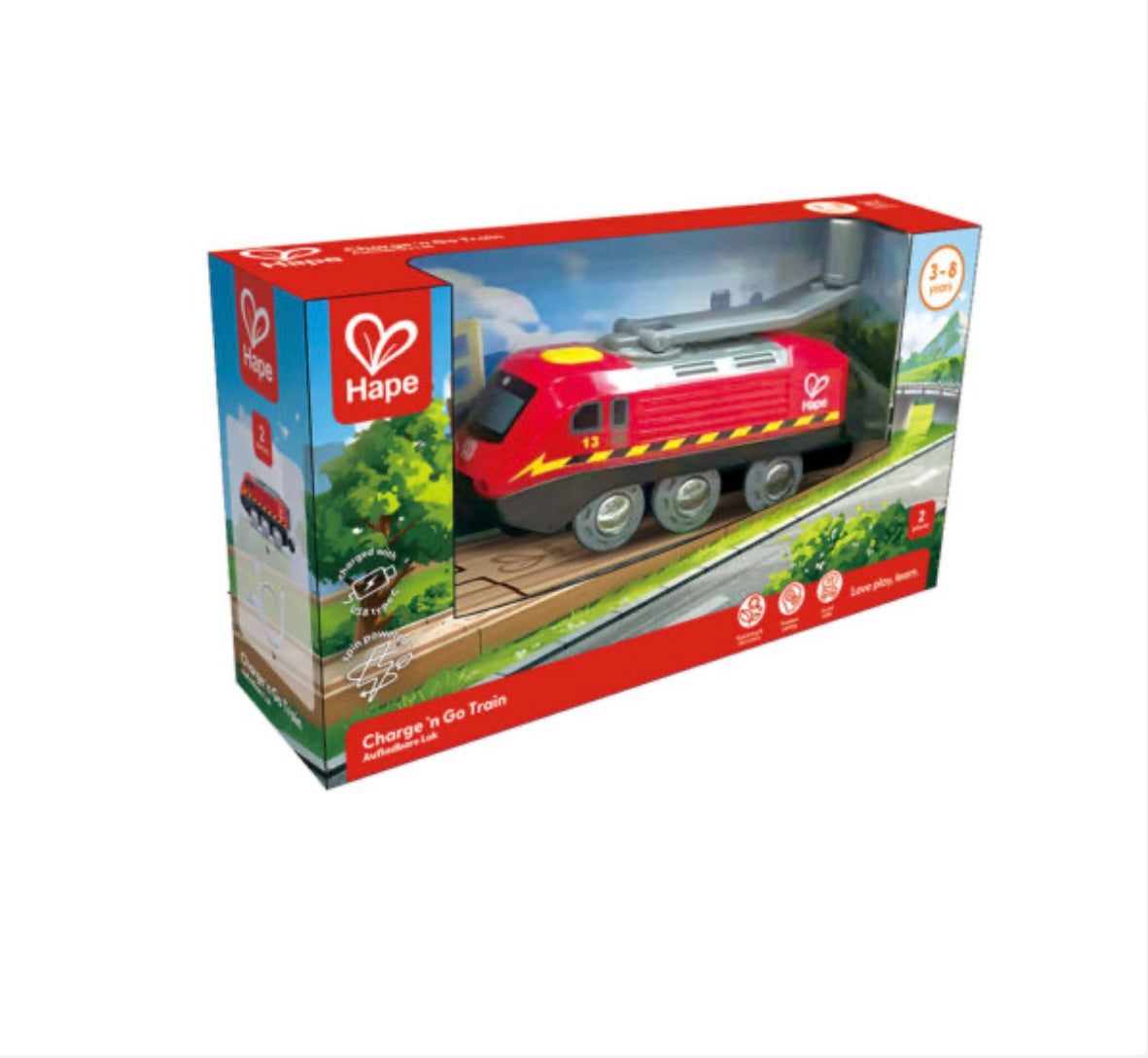 Hape®Charge “N” Go Train