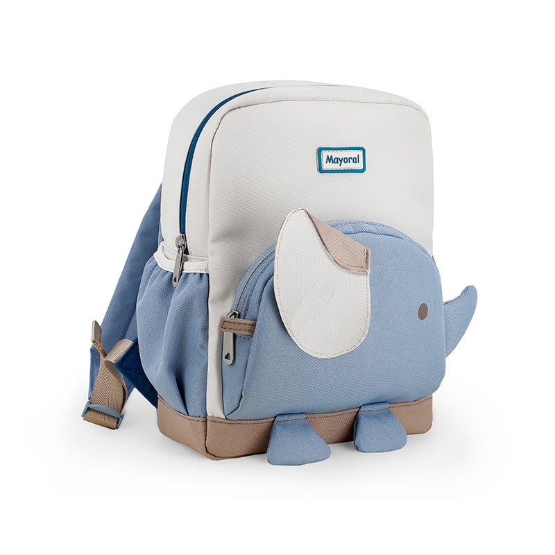 Mayoral Blue Elephant Backpack