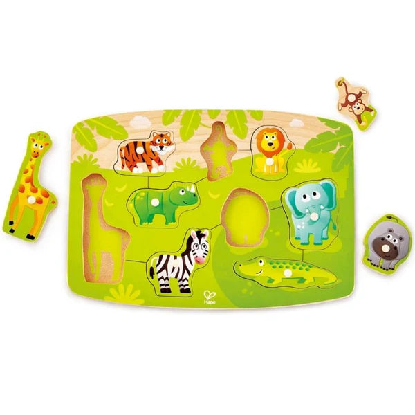Hape® Jungle PEG PUZZLE