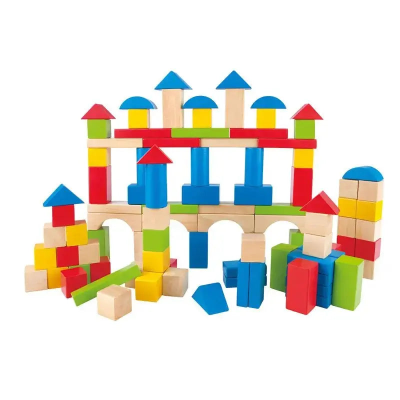 Hape® Award Winning Build Up And Away Blocks