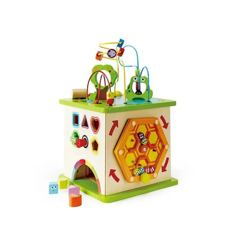 Hape® Country Critters Wooden Activity Play Cube