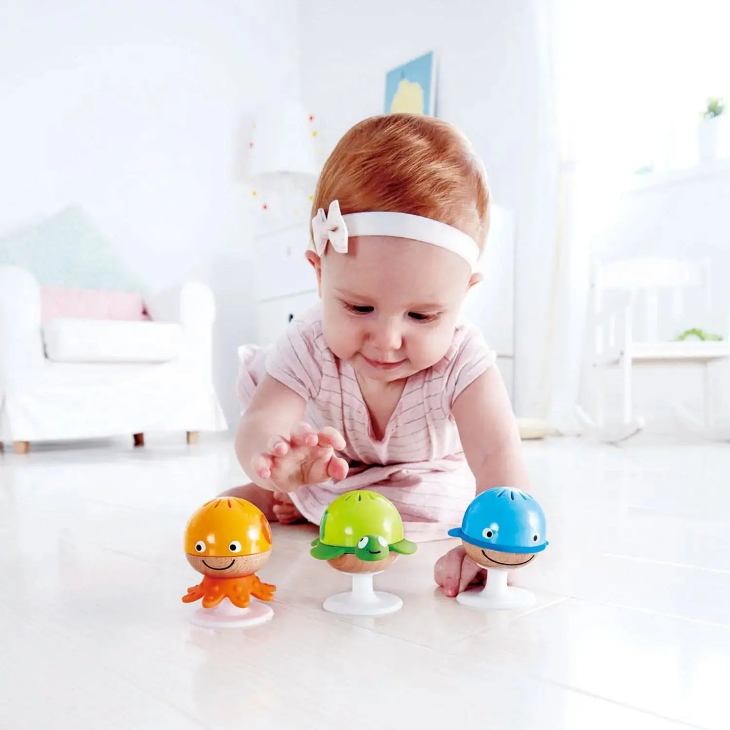 Hape® Put-Stay Rattle Set