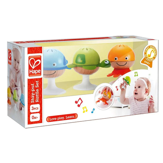 Hape® Put-Stay Rattle Set