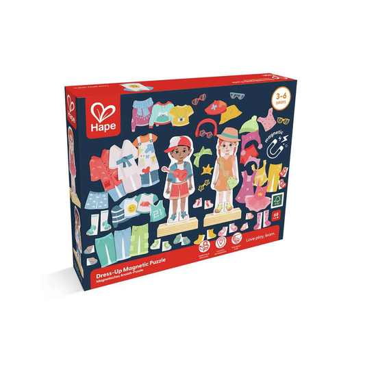 Hape - DRESS-UP MAGNETIC PUZZLE