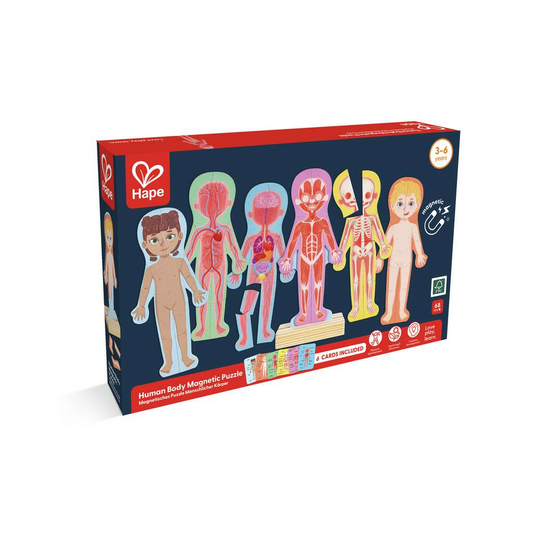 Hape® HUMAN BODY MAGNETIC PUZZLE